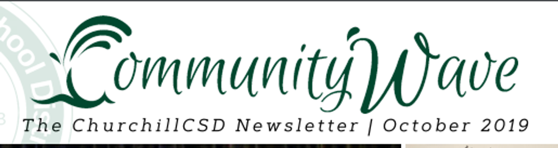 ChurchillCSD Newsletter available now