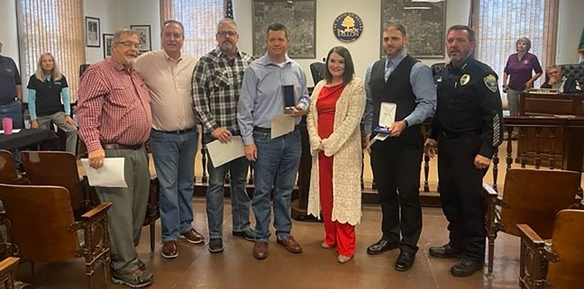 City of Fallon Honors Officers with Lifesaving Award