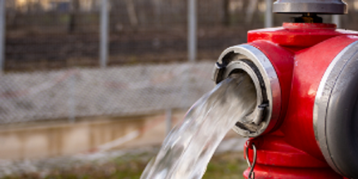 City Testing Fire Hydrants