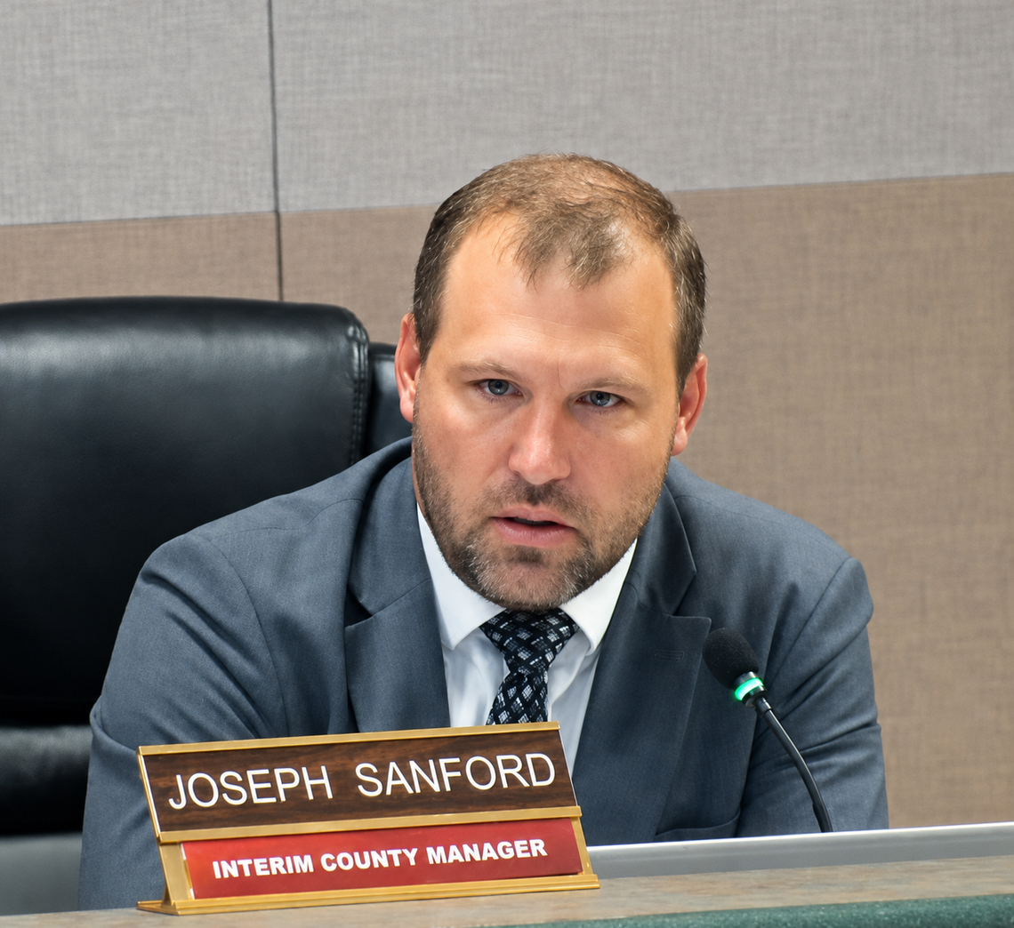 Commission Appoints Sanford as Permanent County Manager Commission Appoints Sanford as Permanent County Manager