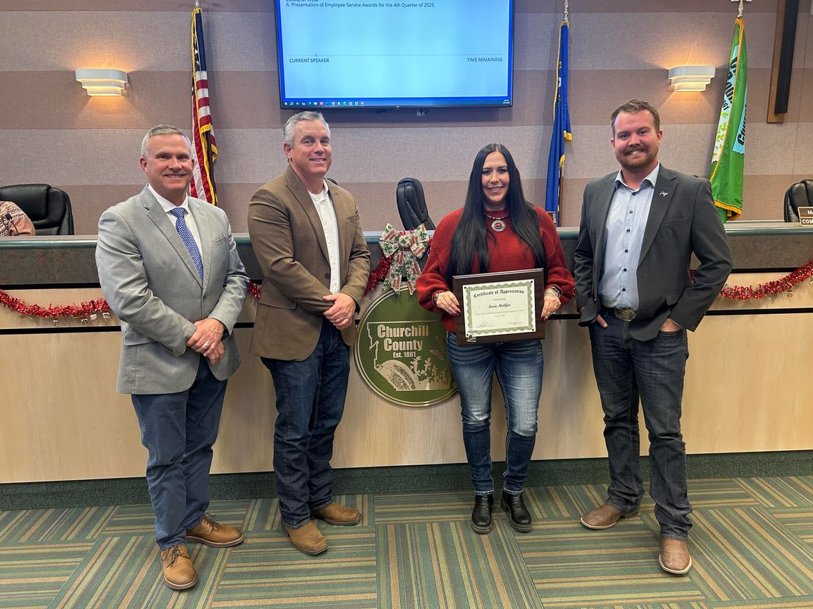 Commissioners Honor Dedicated Employees Commissioners Honor Dedicated Employees