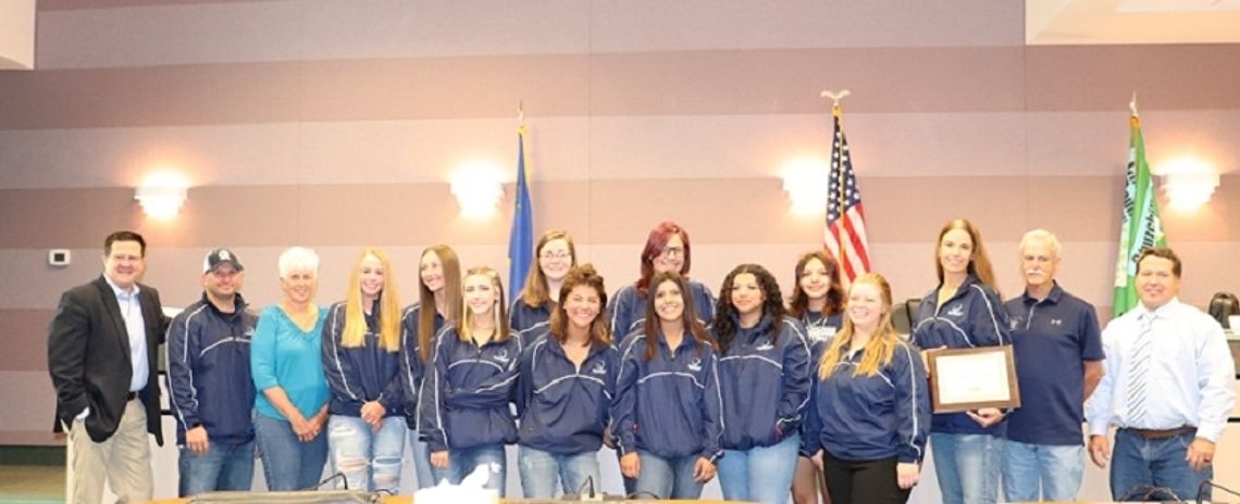 Commissioners Recognized Local Champions – Oasis Bighorns and Fallon Greenwave