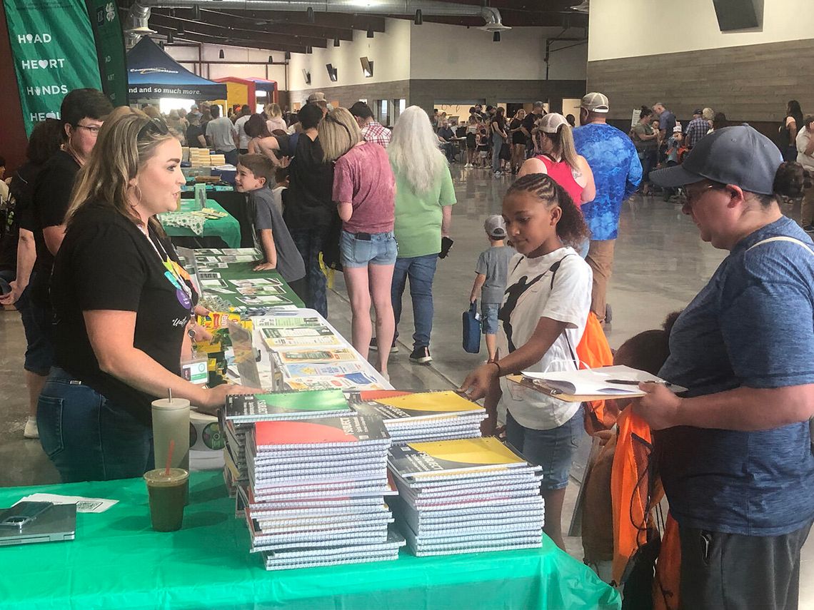 Community Day Offers Free School Supplies, Resource Education - Come by Rafter 3C Arena August 9 for Free Back-To-School Supplies Staff