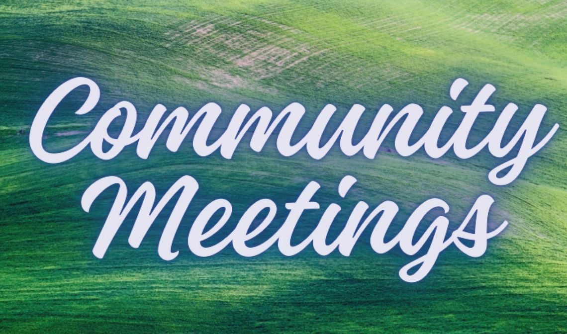 Community Meetings Feb 3-7