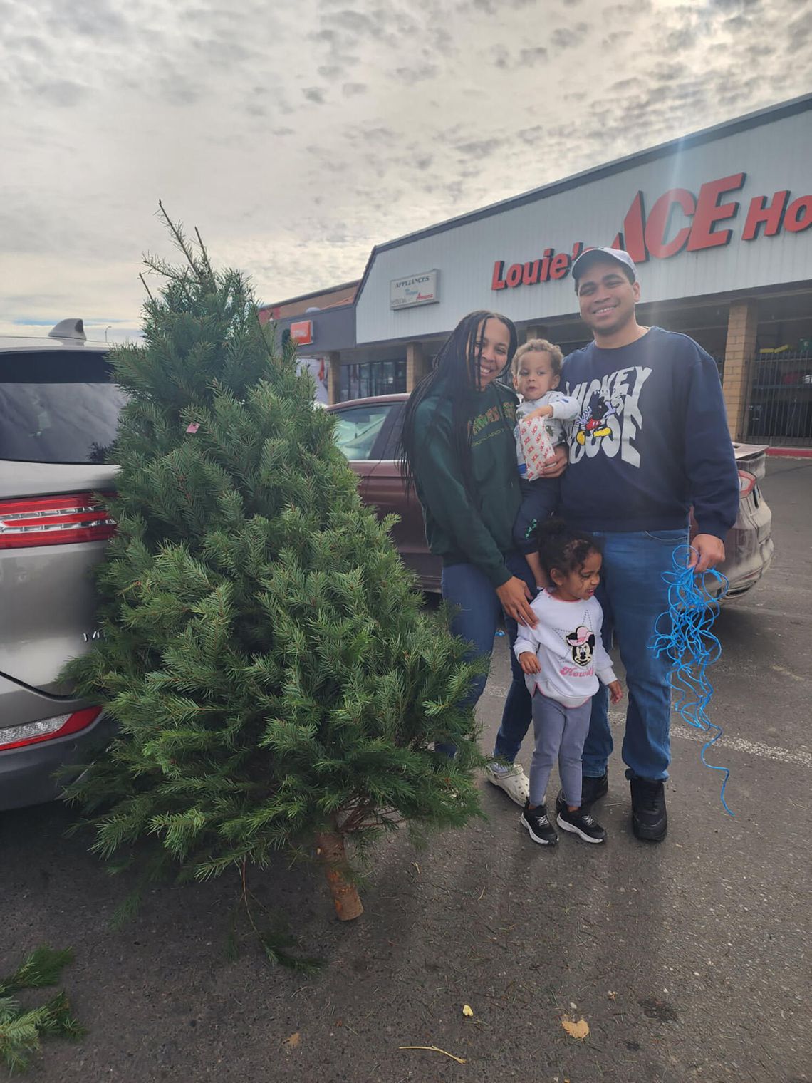 D50 Custom Design's Christmas Tree Lot Draws Community Crowds