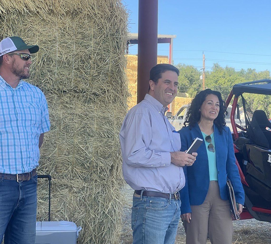 Deputy USDA Secretary Tours Area Farm, Discusses Drought and Water