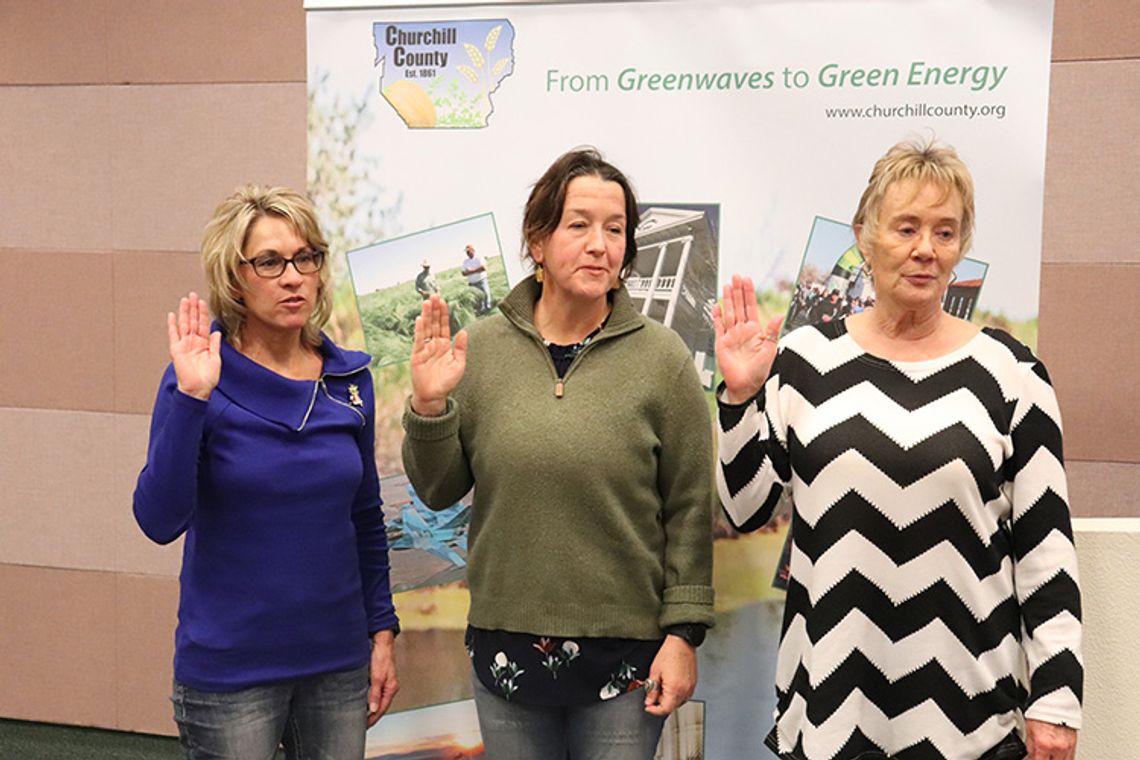 Employees Recognized, Cemetery Board Members Sworn In Today 
