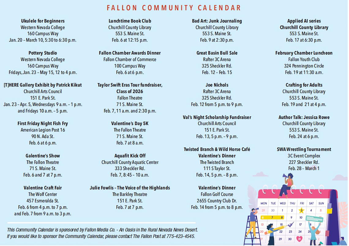 Fallon Community Calendar