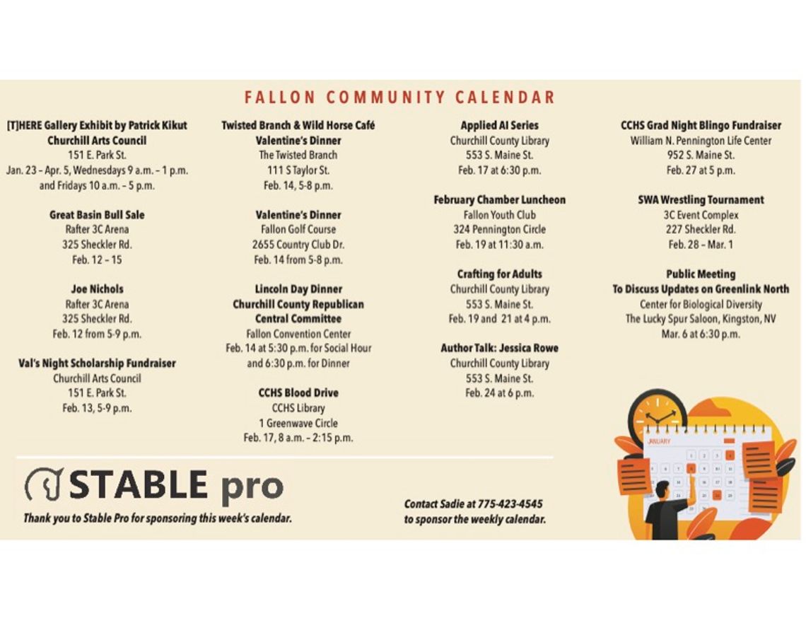 Fallon Community Calendar