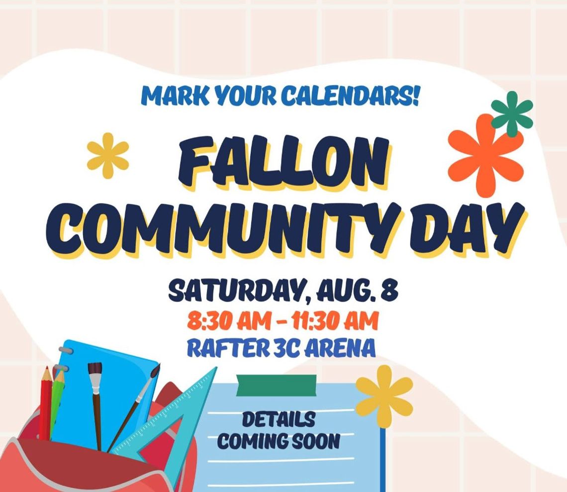 Fallon Community Day Helps Students Head Back to School Fallon Community Day Helps Students Head Back to School