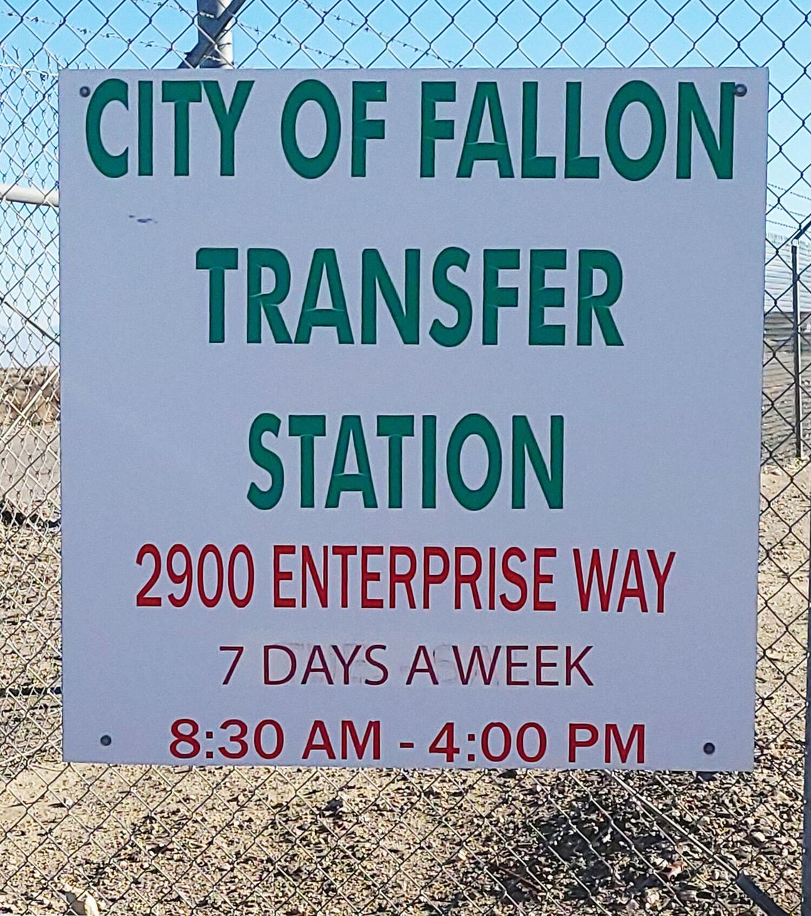 Fallon Community Embraces Local Recycling Fallon Community Embraces Local Recycling