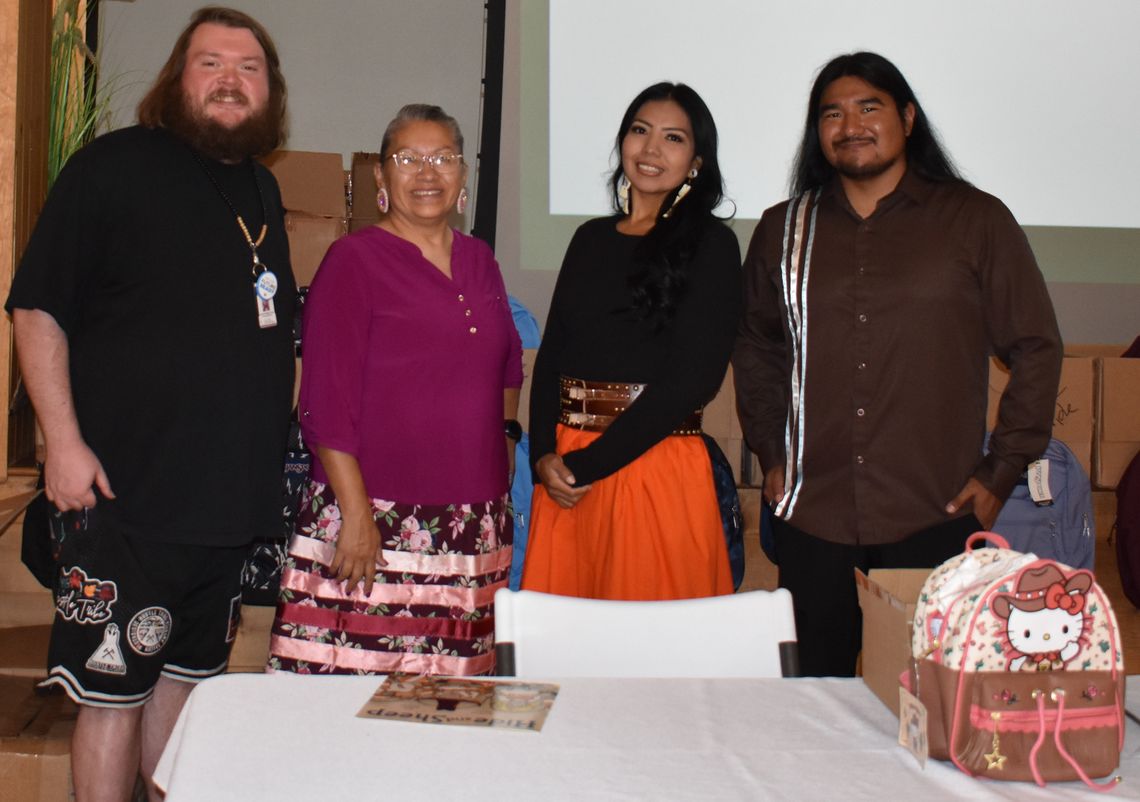 Fallon Paiute Shoshone Tribe Distributes Nearly 180 Backpacks at Back to School Night Fallon Paiute Shoshone Tribe Distributes Nearly 180 Backpacks at Back to School Night