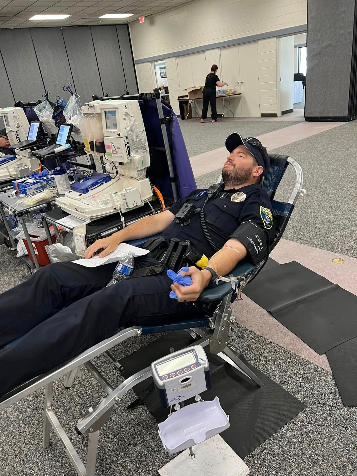 Fallon PD Takes the Lead in Battle of the Badges Blood Drive