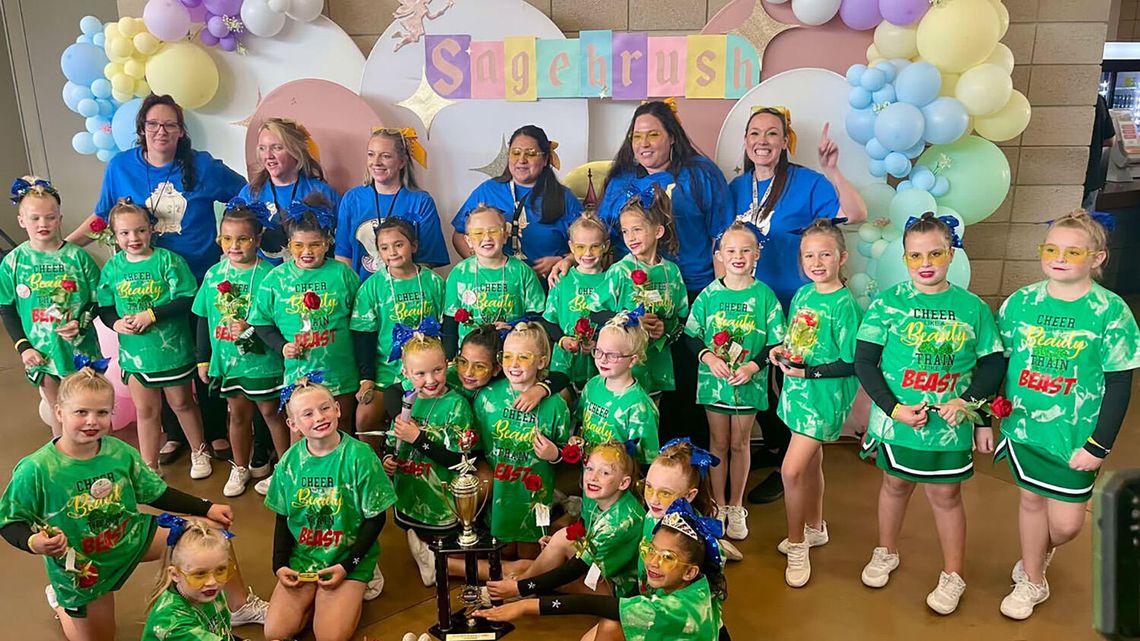 Fallon Pop Warner Mitey Mites Cheer Earn Top Spot, Headed to Regionals Fallon Pop Warner Mitey Mites Cheer Earn Top Spot, Headed to Regionals