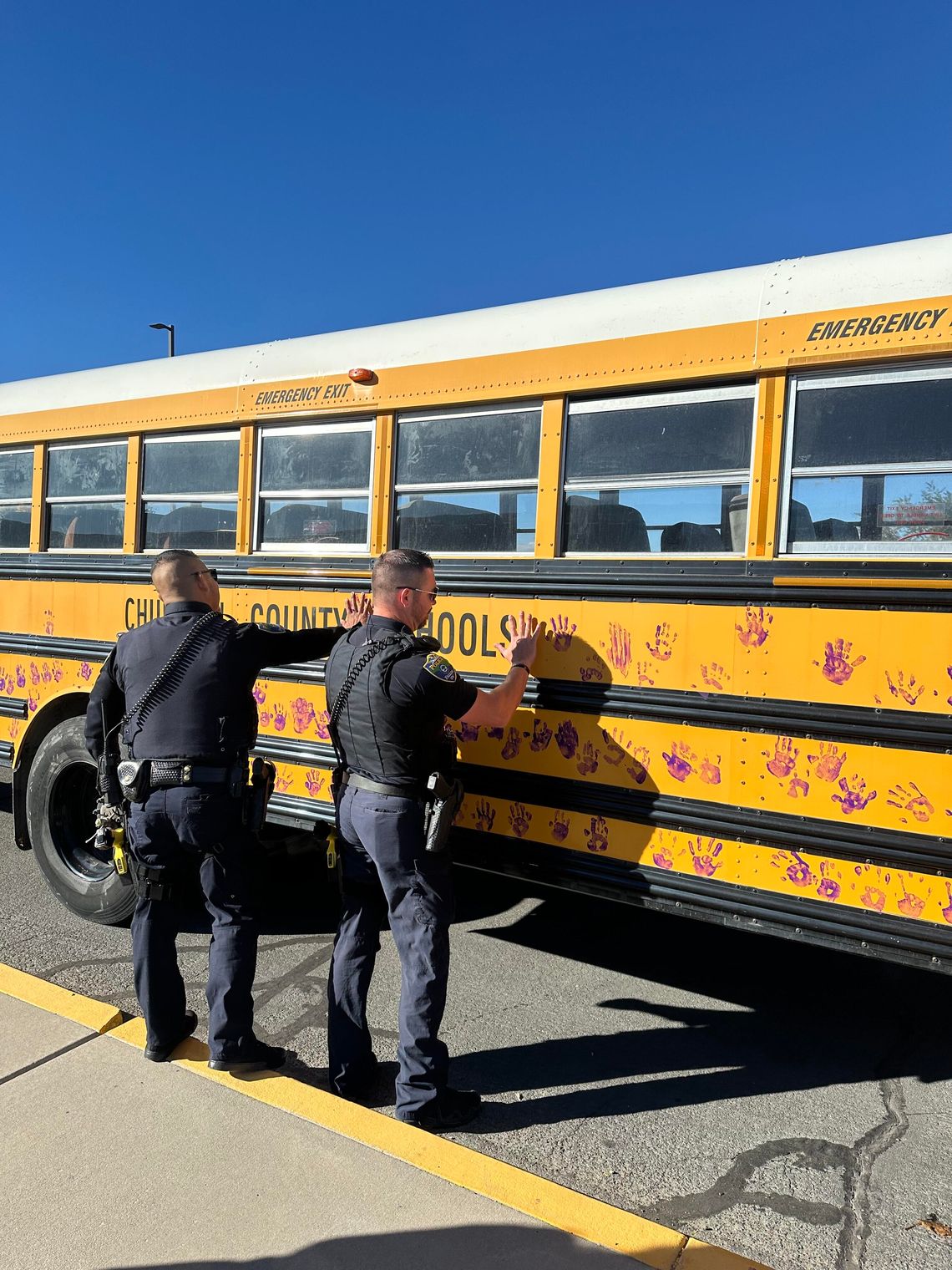 Fallon Recognizes Domestic Violence Awareness Month - Hands Are Not for Hitting