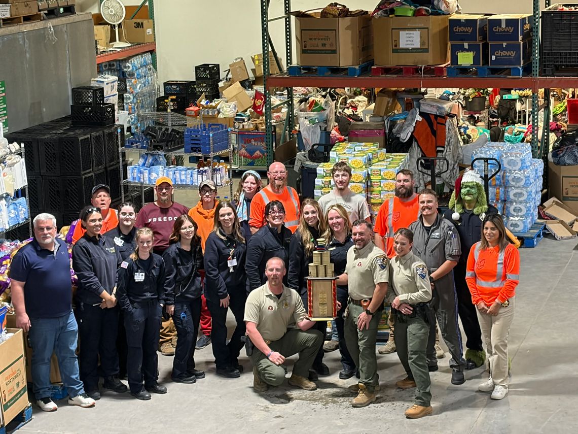 Fallon’s First Responders Collect Nearly 24,000 Pounds of Food in Annual Community Challenge