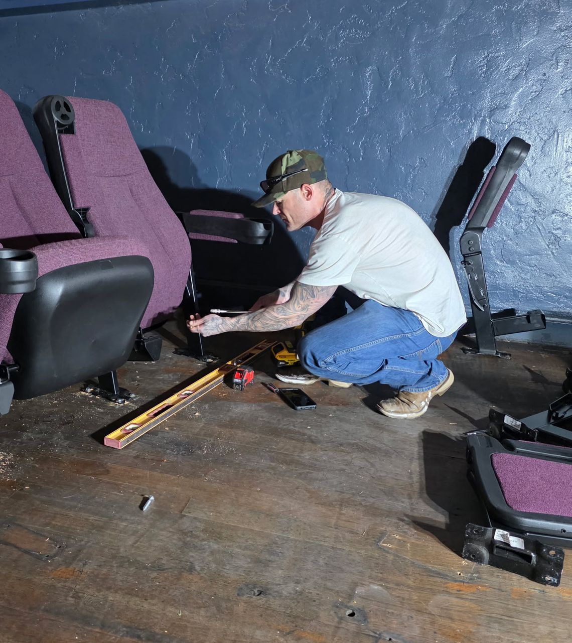 Fallon Theatre Adds 125 New Seats