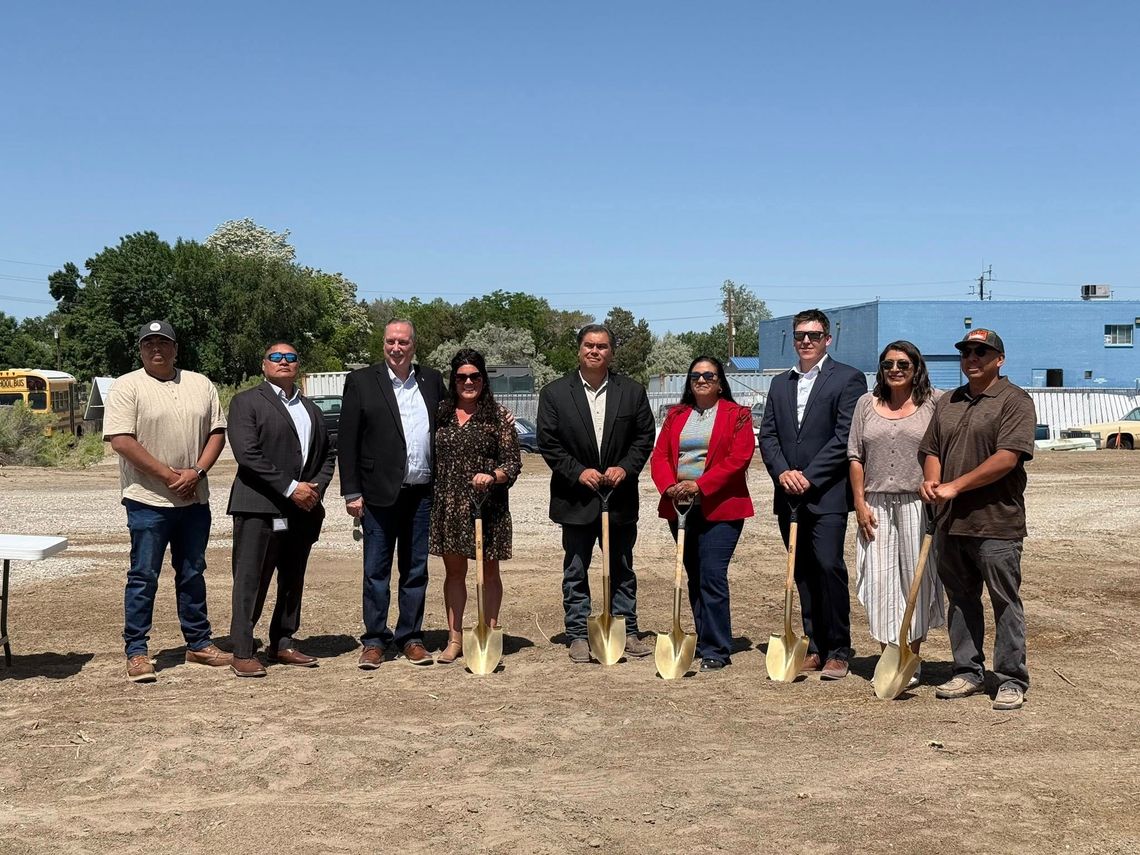 Fallon Tribe Breaks Ground for New Dispensary