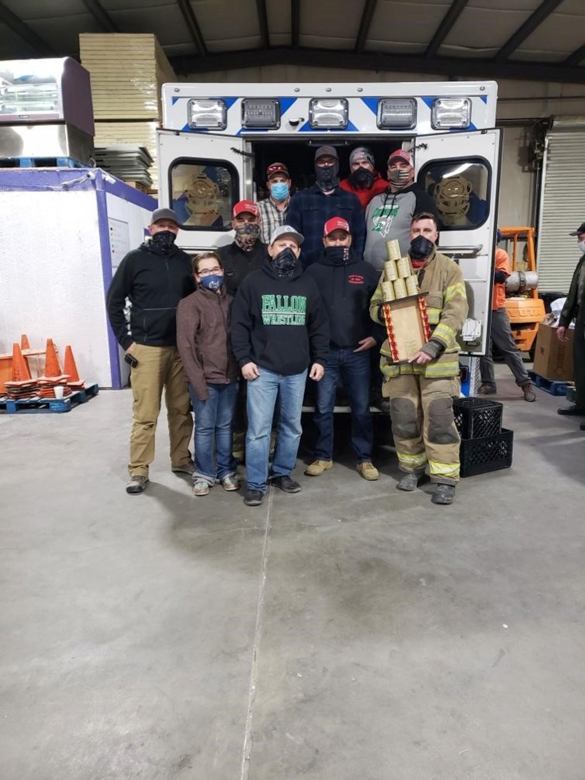 First responder holiday competition nets 27,000 lbs. of food