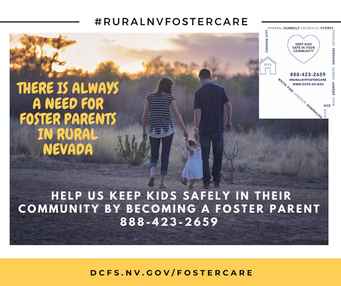 Foster Care Information Session set for March 11 for Rural Nevada Residents