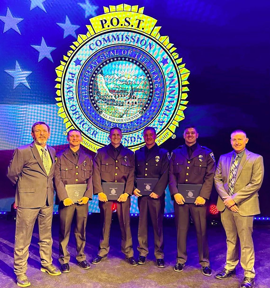 Four New Officers Join Fallon Police  Department After POST Graduation