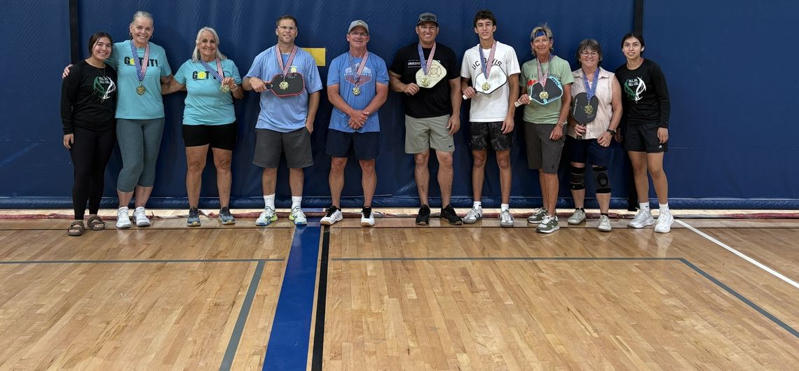 Four Teams Claim Pool Titles at Greenwave Pickleball Tournament
