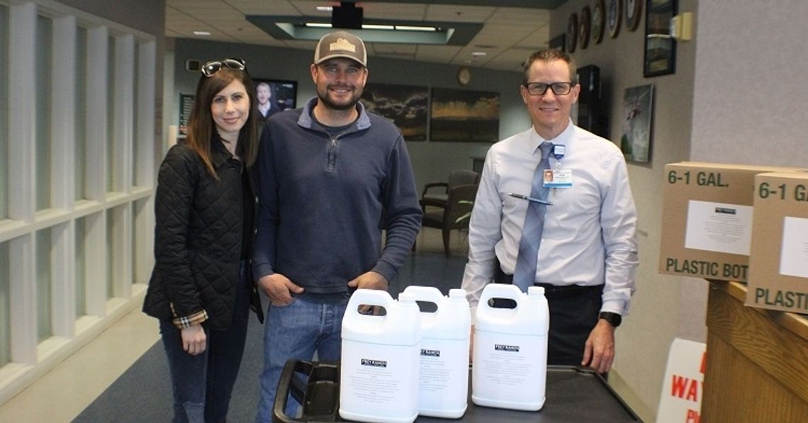 Frey Ranch Distillery Donates Hand Sanitizer Throughout Community