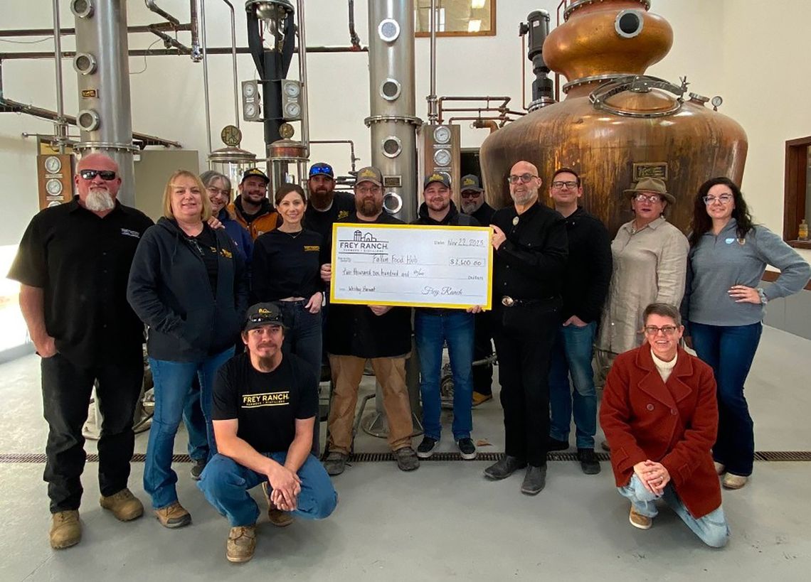Frey Ranch Distillery Gives Back to the Community