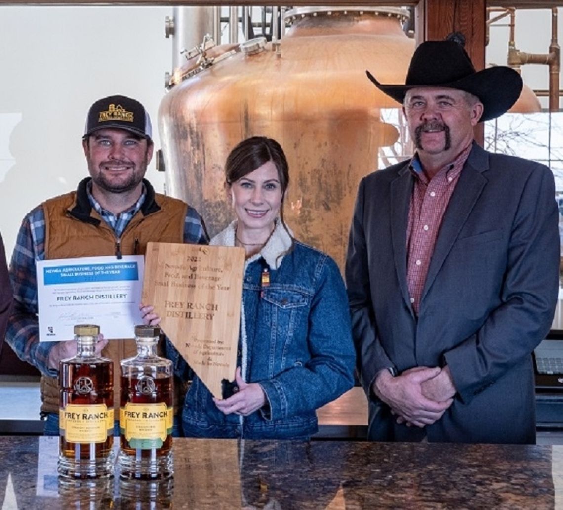 Frey Ranch Distillery Recieves Top Honor from NDA