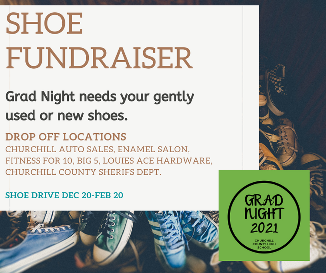 Grad Night Fundraiser -- We Need Shoes