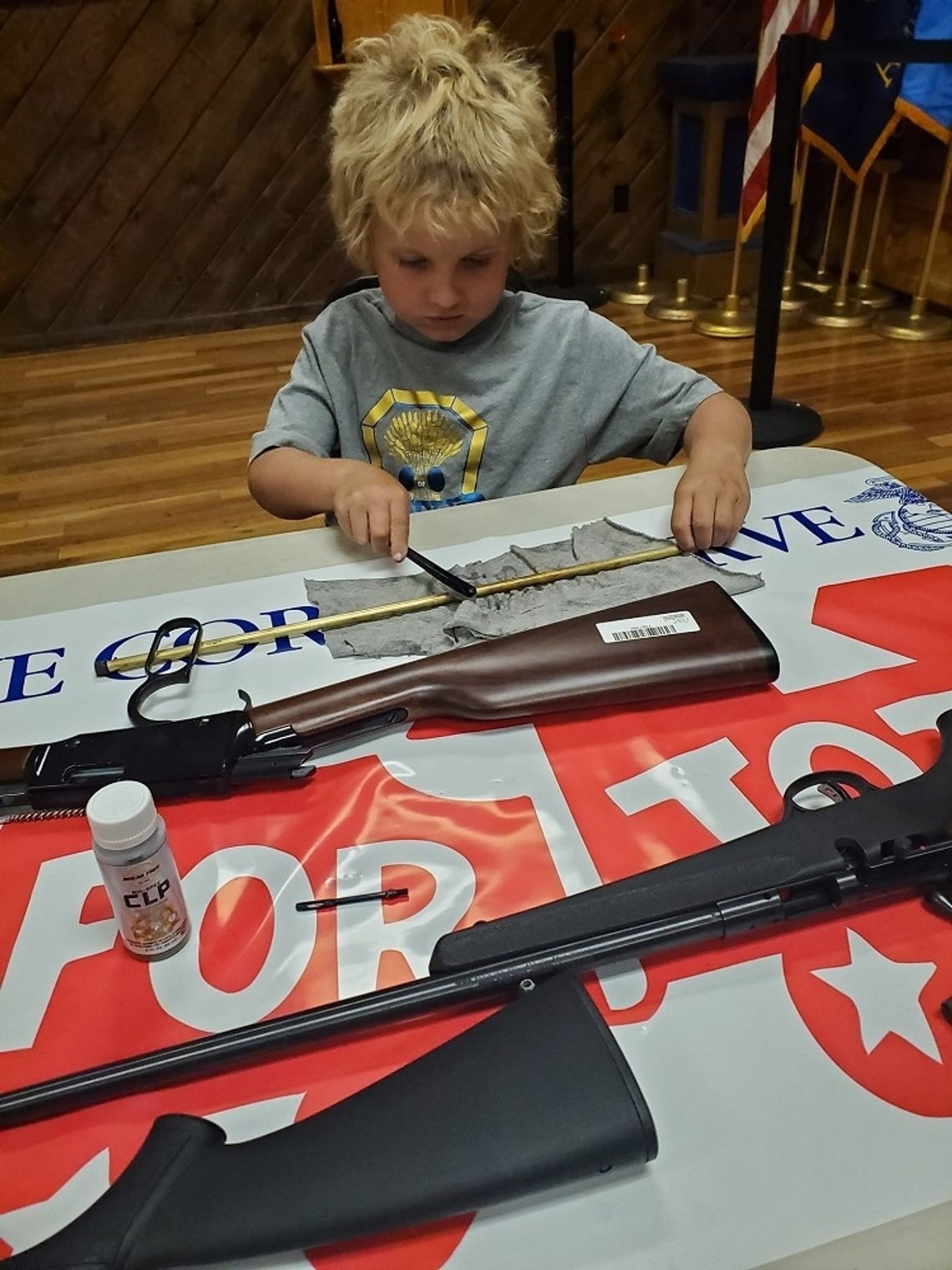 Grange Kids Learn Gun Safety