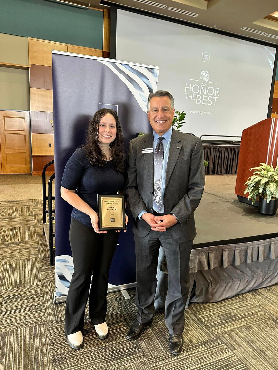 Guerrero Named UNR Senior of the Year