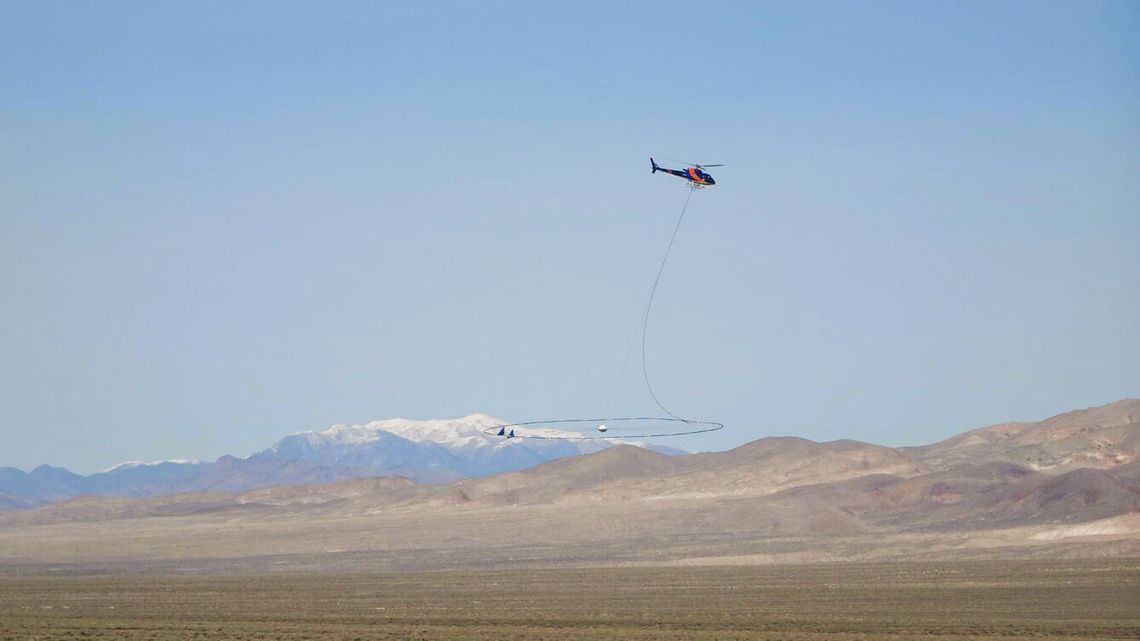 Helicopter Survey Unveils Hidden Geologic Secrets in Northern Nevada