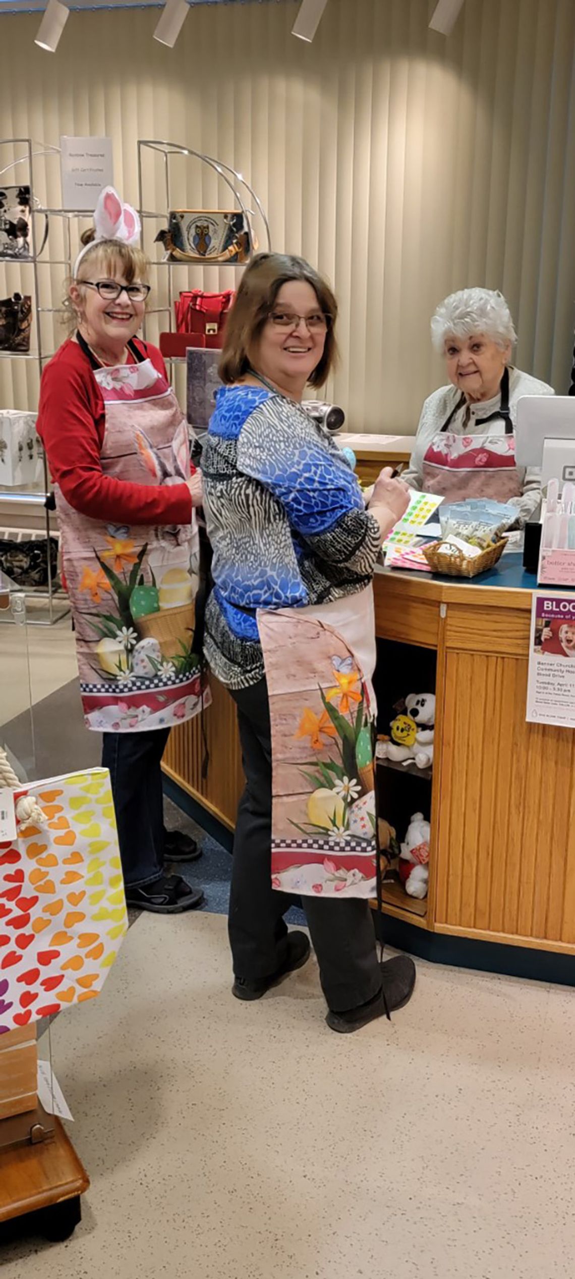 Hospital Auxiliary Bake Sale has a Banner Day