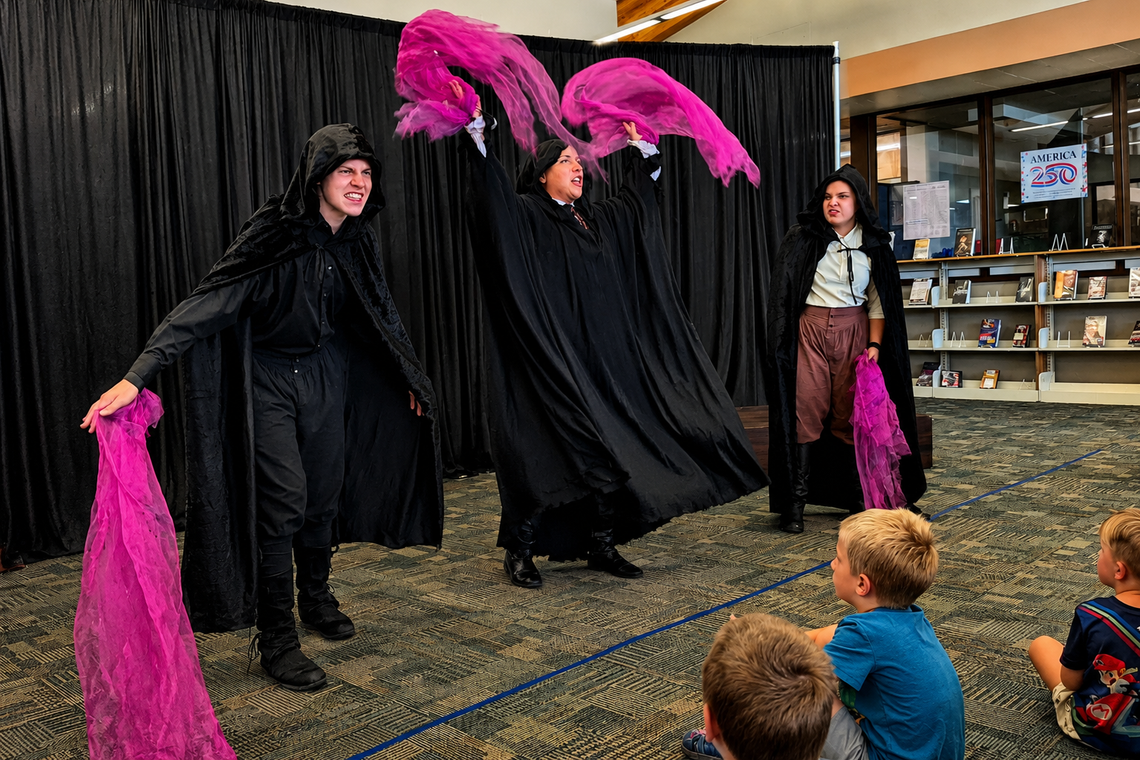 Interactive 'Macbeth' Captivates Families at Churchill County Library Interactive 'Macbeth' Captivates Families at Churchill County Library