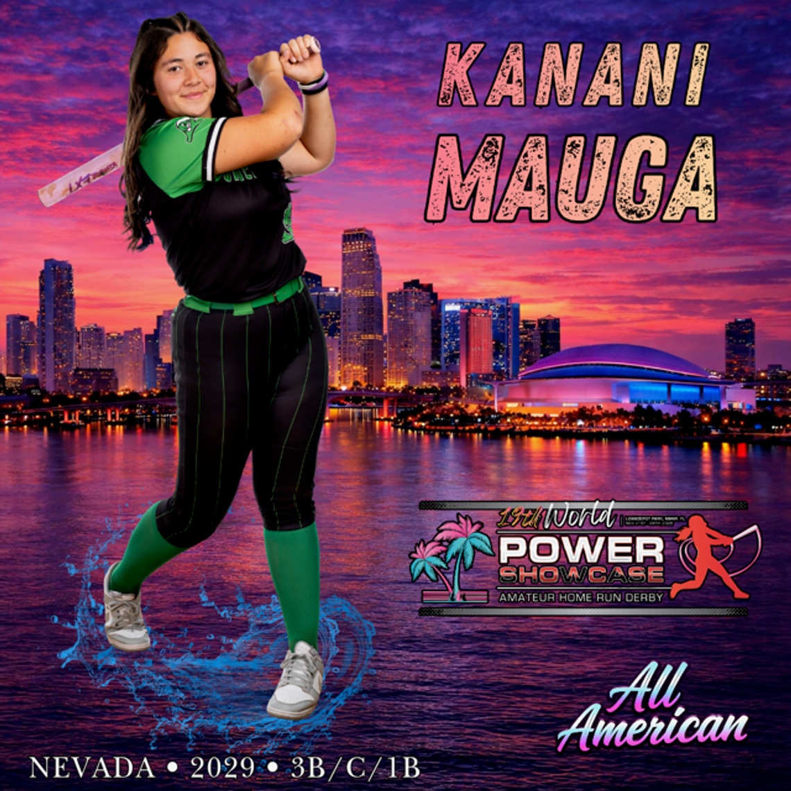 Kanani Mauga World Power Showcase Kanani Mauga World Power Showcase
