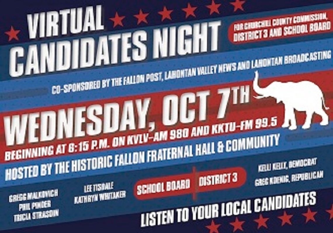 KVLV will stream Candidates Night online