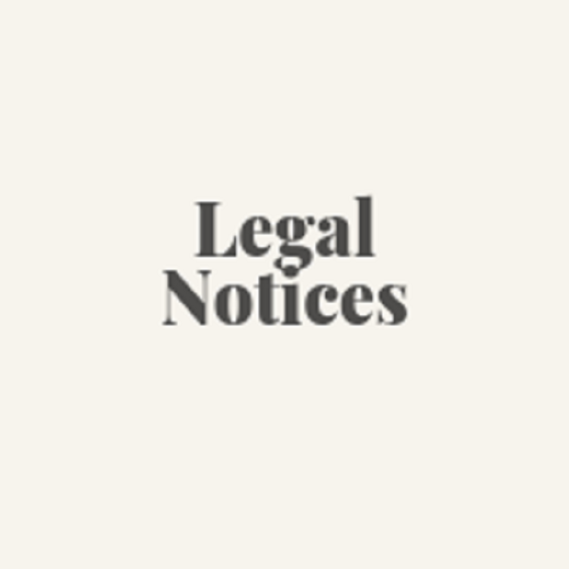 Legal Notice -- Churchill County School District