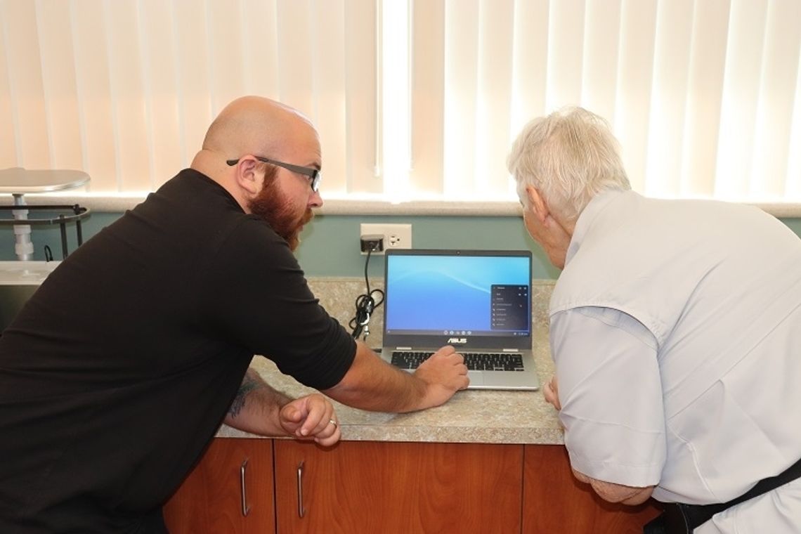 Library Technical Programs -- helping the community and Local Seniors