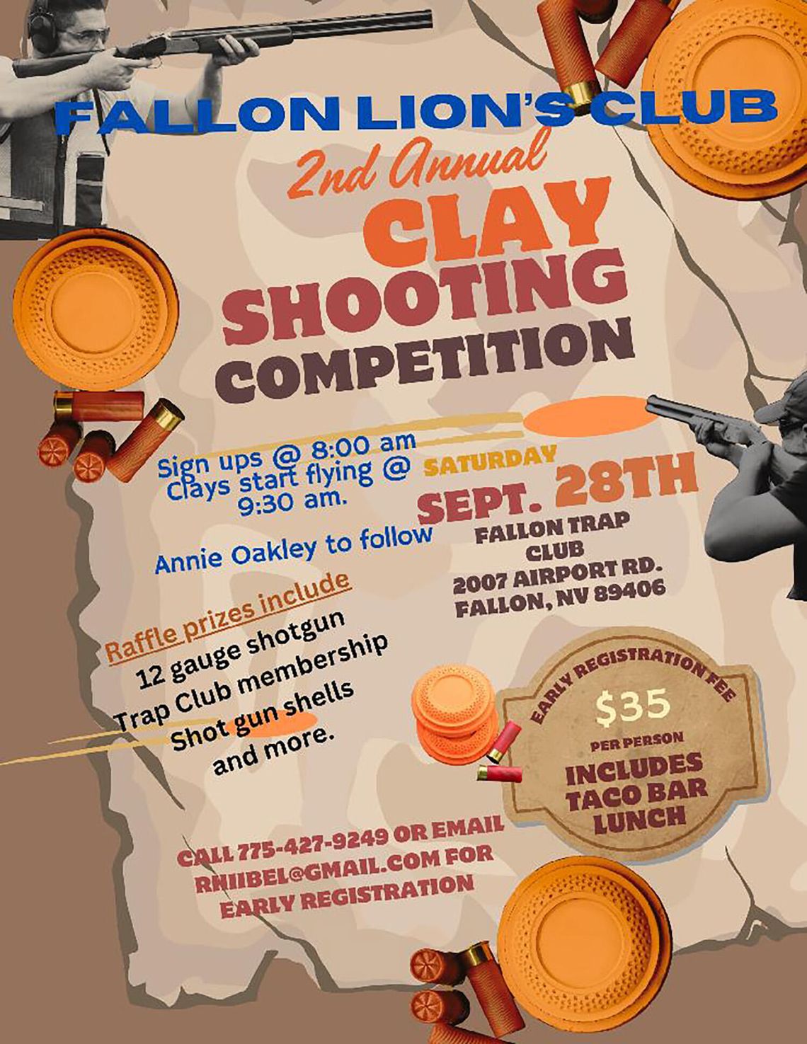 Lions Club Fun Day of Shooting