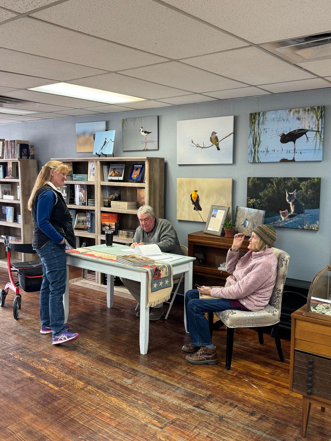 Local Author Book Signing Last Week