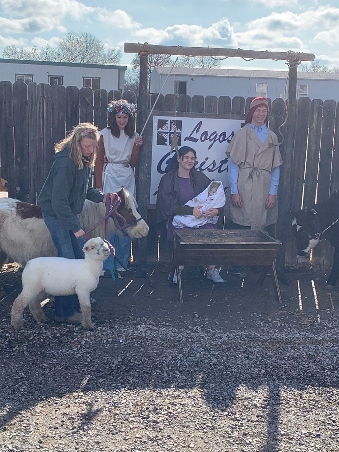 Logos Student Produce a Live Nativity - A Shepherd’s Feast