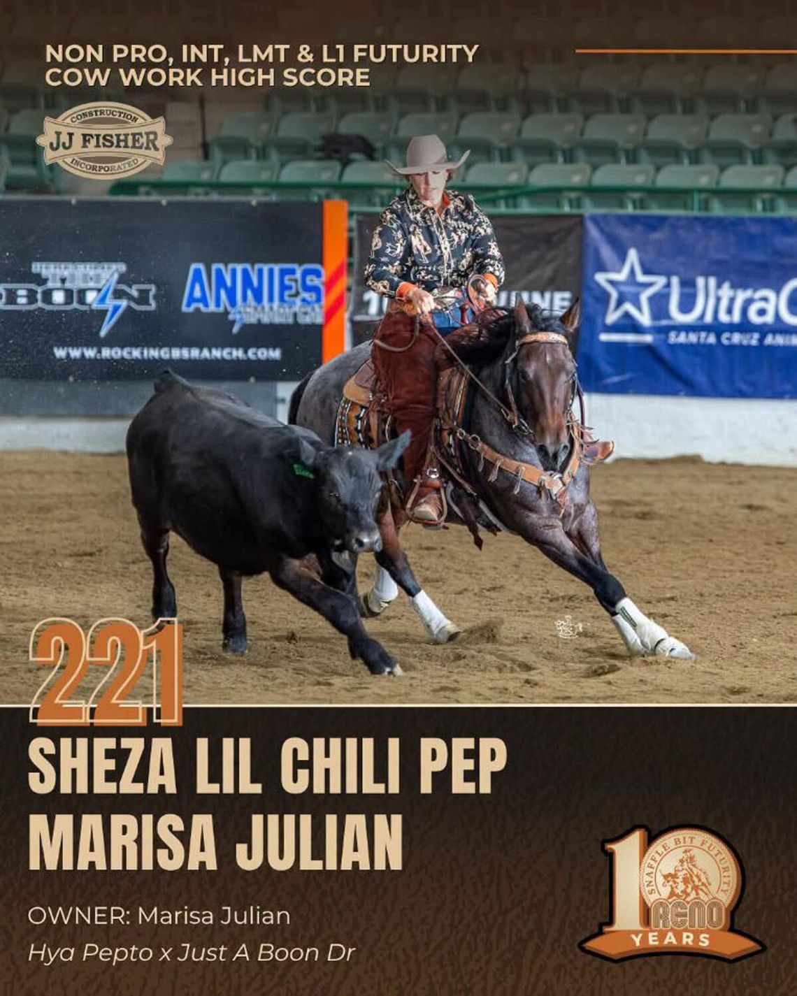Marisa Julian Sweeps Four Divisions at Reno Snaffle Bit Futurity Marisa Julian Sweeps Four Divisions at Reno Snaffle Bit Futurity