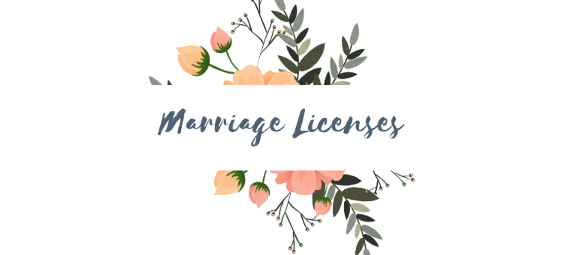 Marriage Licenses - September 2020