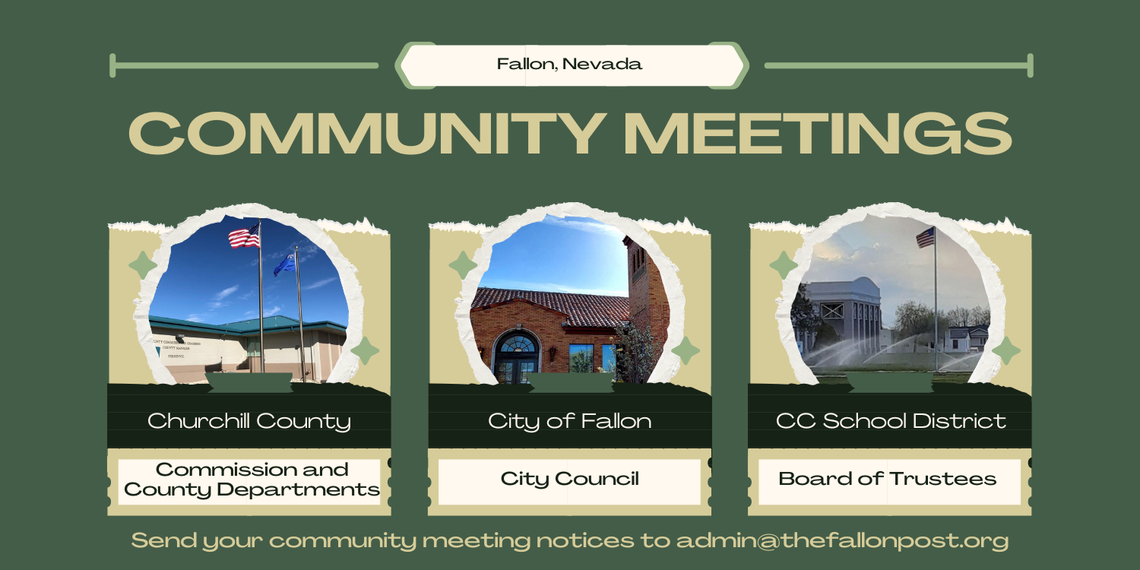 Meetings  February 26 – March 19, 2026 and Water Levels