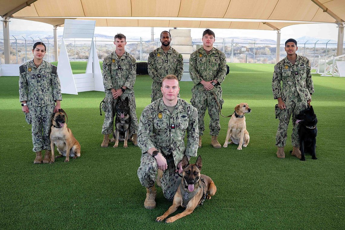 Military Working Dogs at NASF