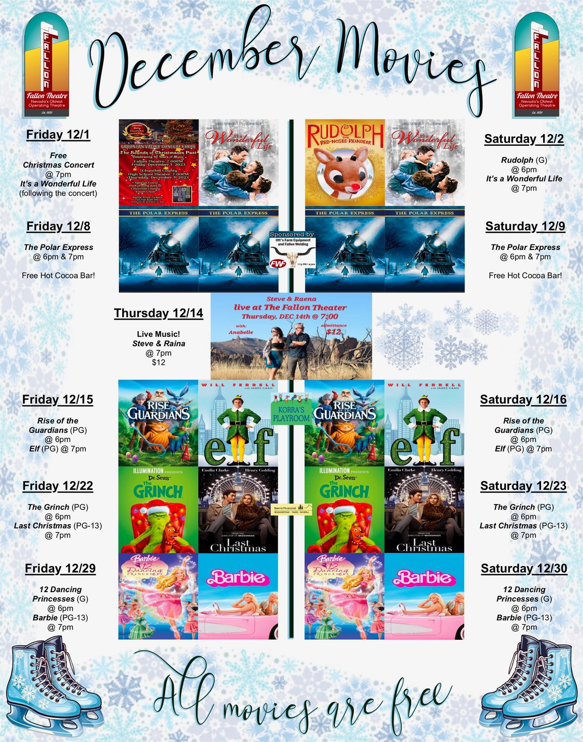 Movies & More - New Year's with Barbie