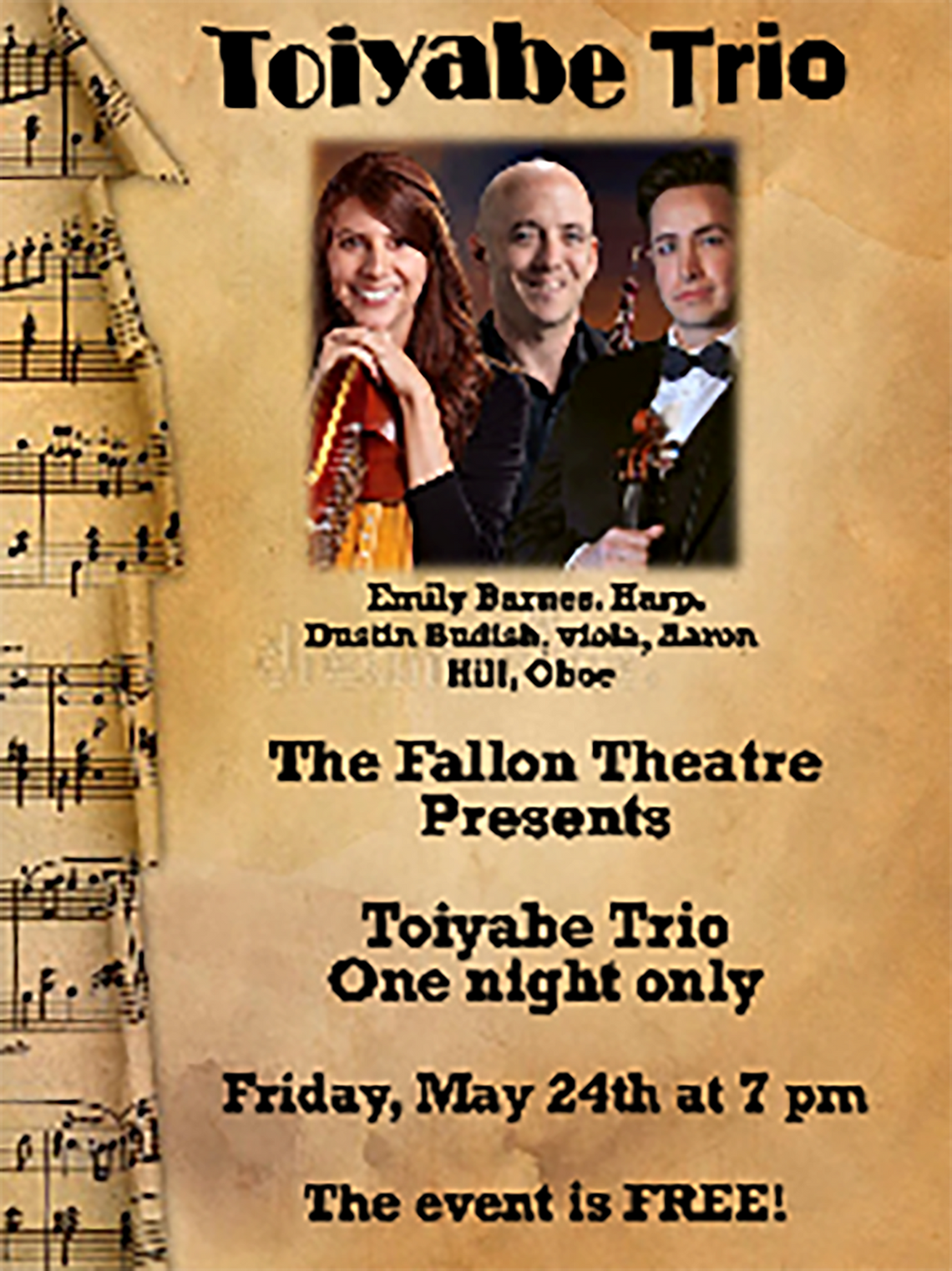 Movies & More: Toiyabe Trio Performs, “ParaNorman" and “Seven Brides for Seven Brothers"