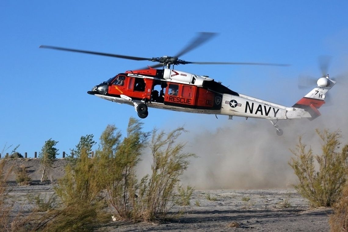 NAS Fallon SAR Conducts Rescue at Double Hot Springs north of Gerlach, Nevada