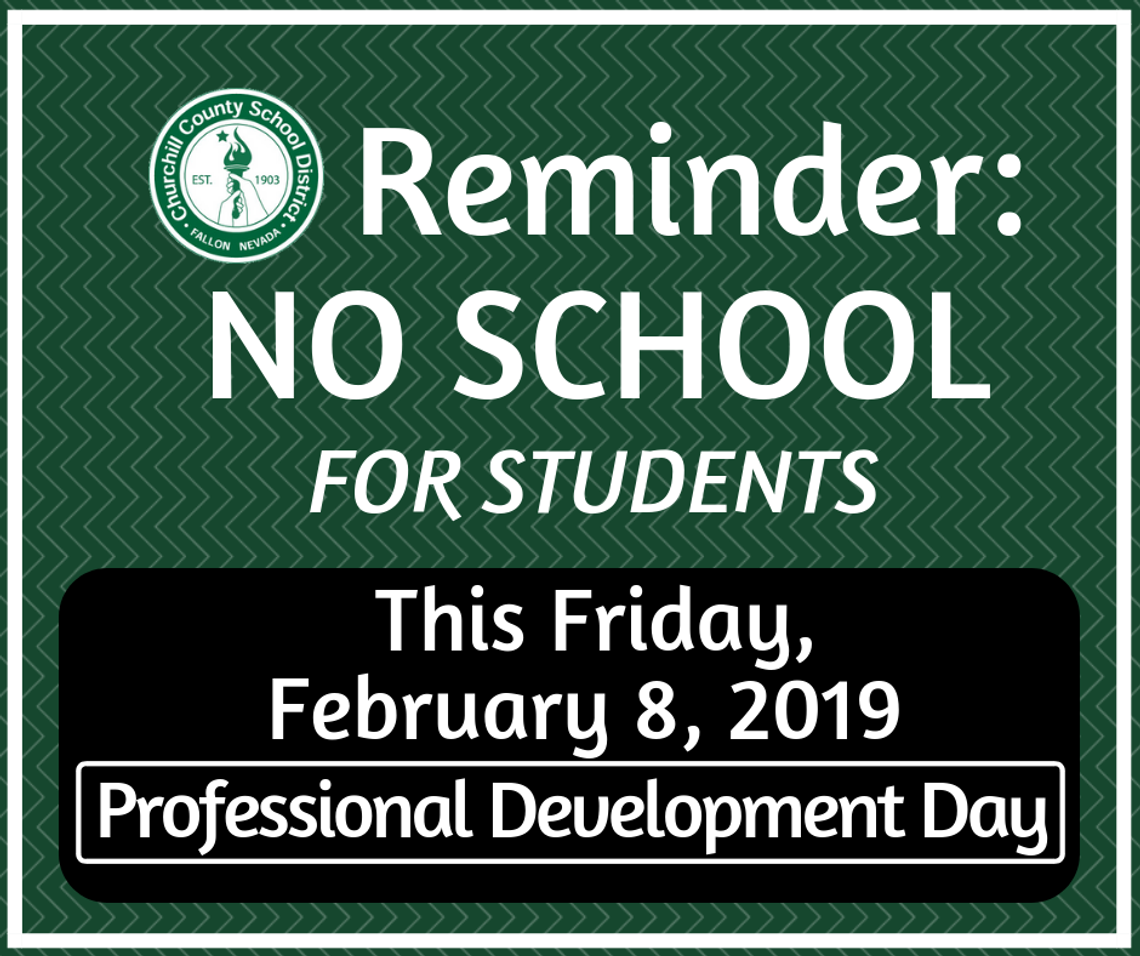 No School Friday, February 8th